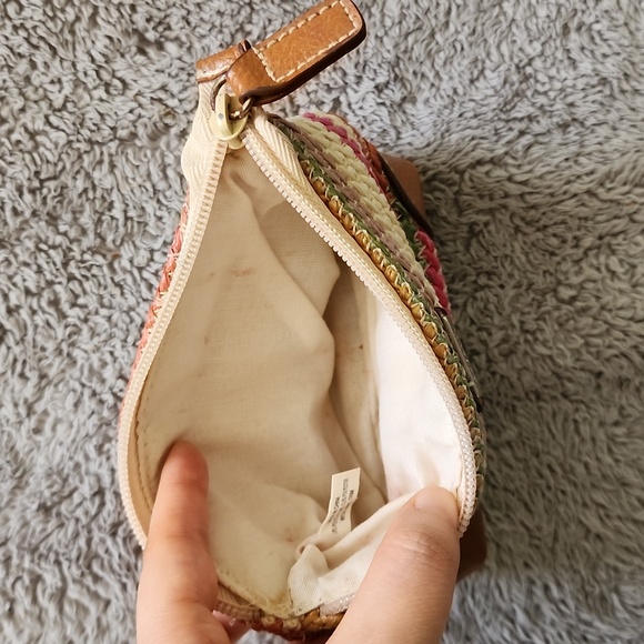 Rossetti woven style small purse coin cosmetic travel pouch - Picture 7 of 9